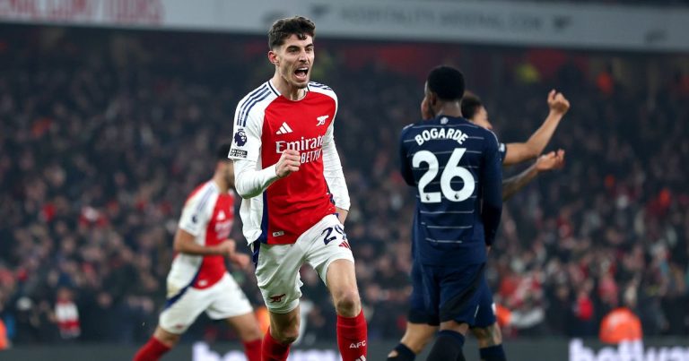 Le but de Havertz refusé - Arsenal et Aston Villa au coude-à-coude