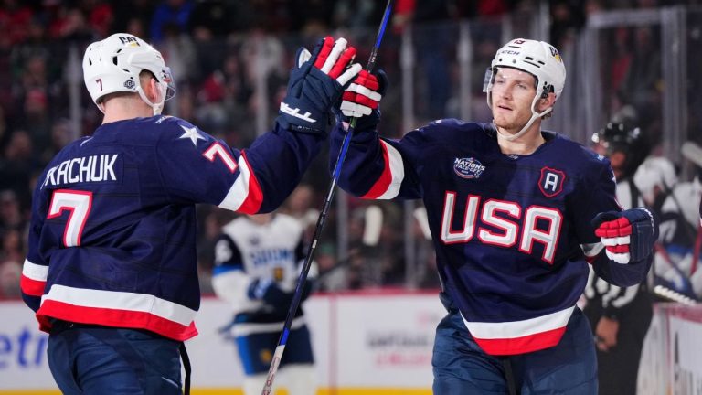 Les États-Unis dominent la Finlande 6-1 au 4 Nations Face-Off