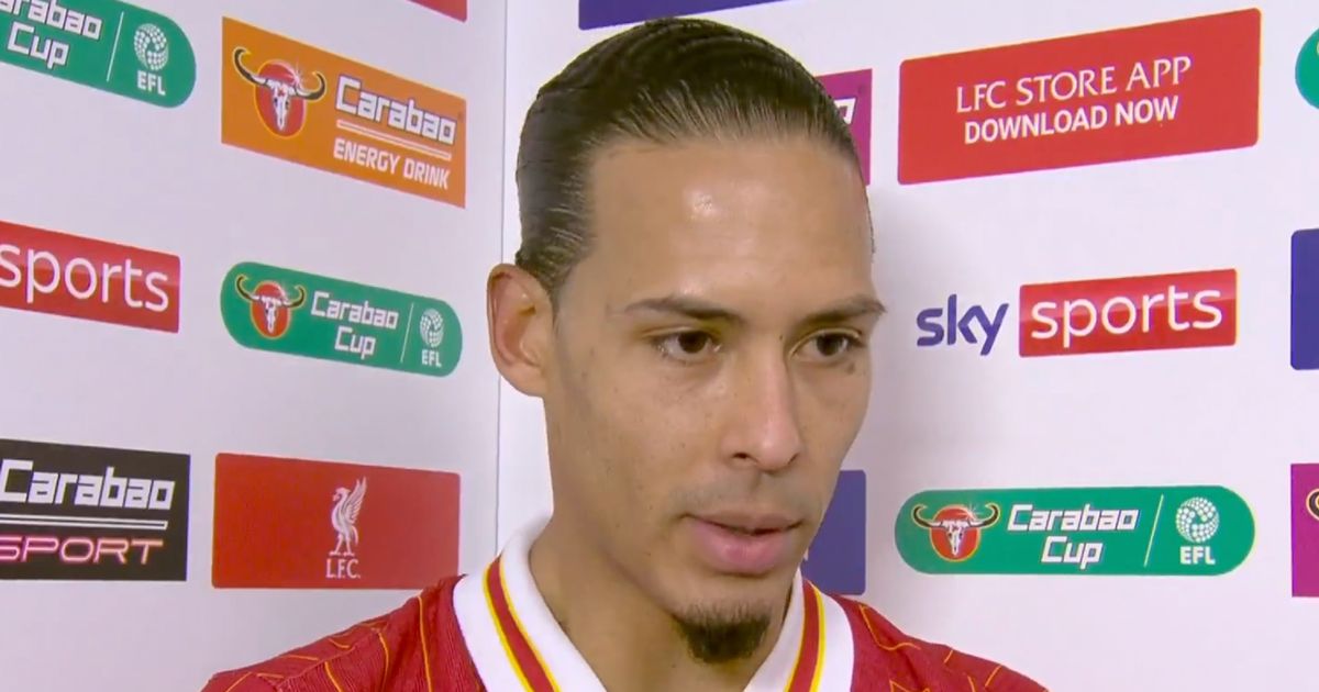 Liverpool - Van Dijk sur l-absence d blessures cette saison