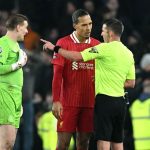 Liverpool et Everton - Van Dijk dénonce le contrôle de l-arbitre