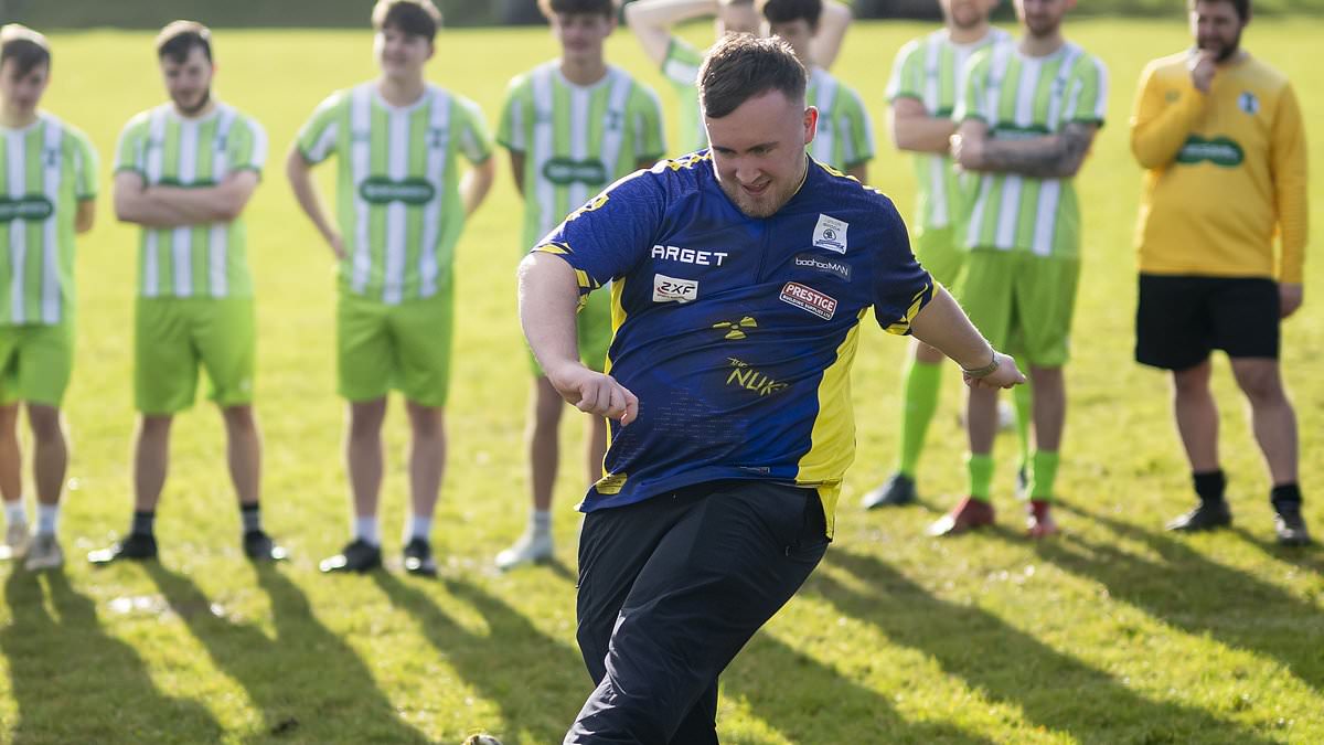 Luke Littler- entraîneur de la pire équipe de football du Royaume-Uni