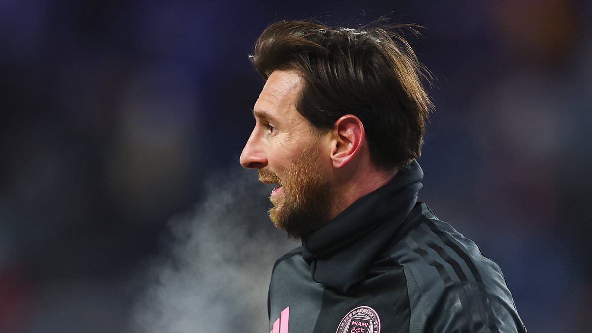 Messi joue son match le plus froid avec Inter Miami