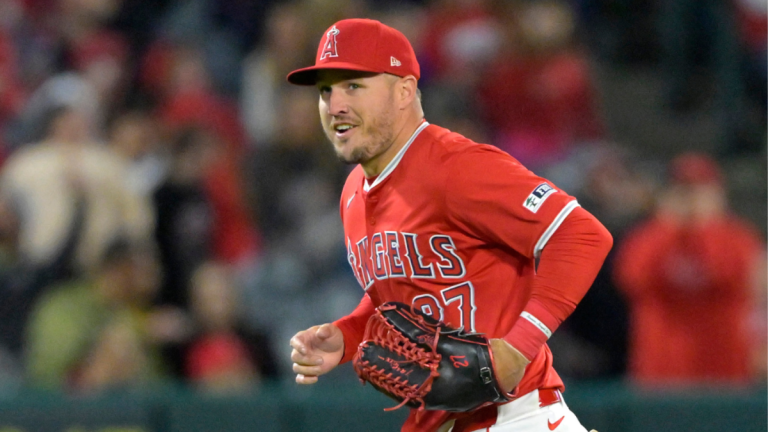 Mike Trout change de position pour rester en forme en 2025