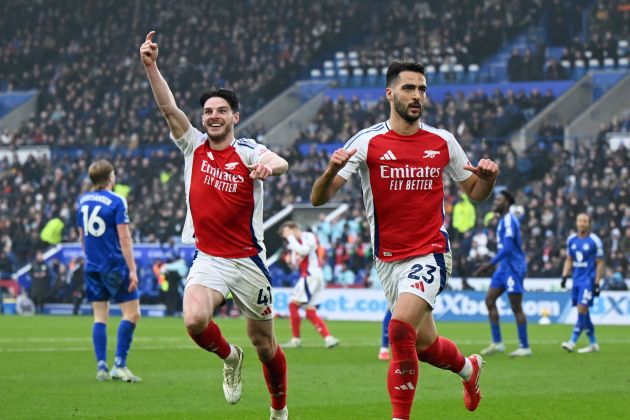 Mikel Merino brille avec un doublé pour Arsenal contre Leicester