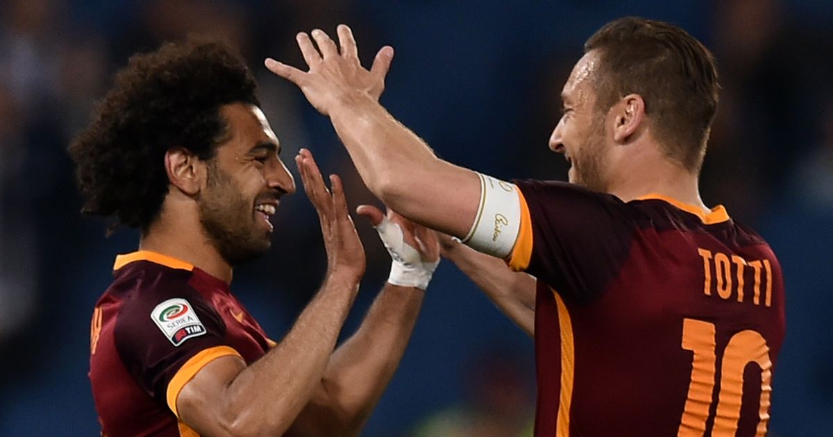 Mohamed Salah - Les dribbles en douche avec Totti révélés