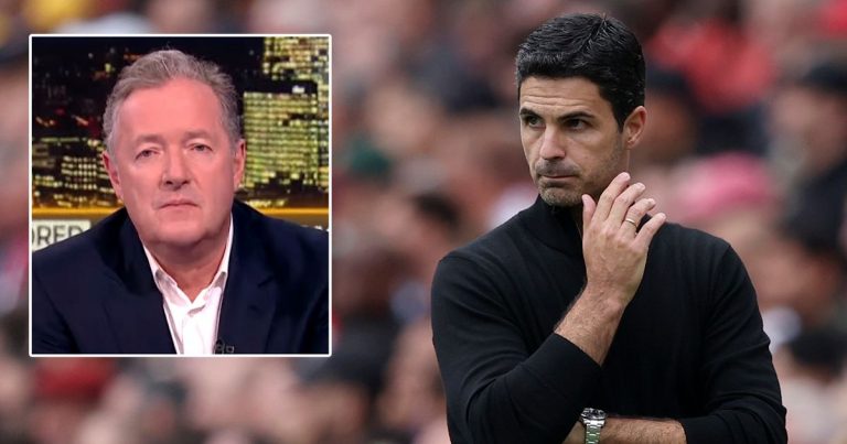 Piers Morgan critique Arteta sur le mercato d-Arsenal