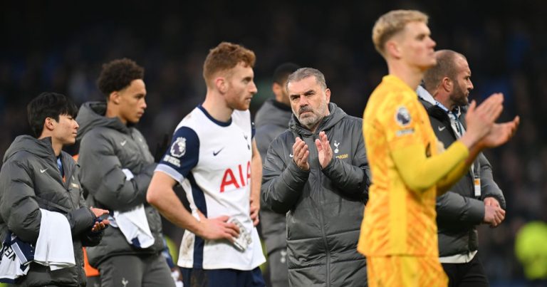 Postecoglou reste confiant malgré la crise de Tottenham