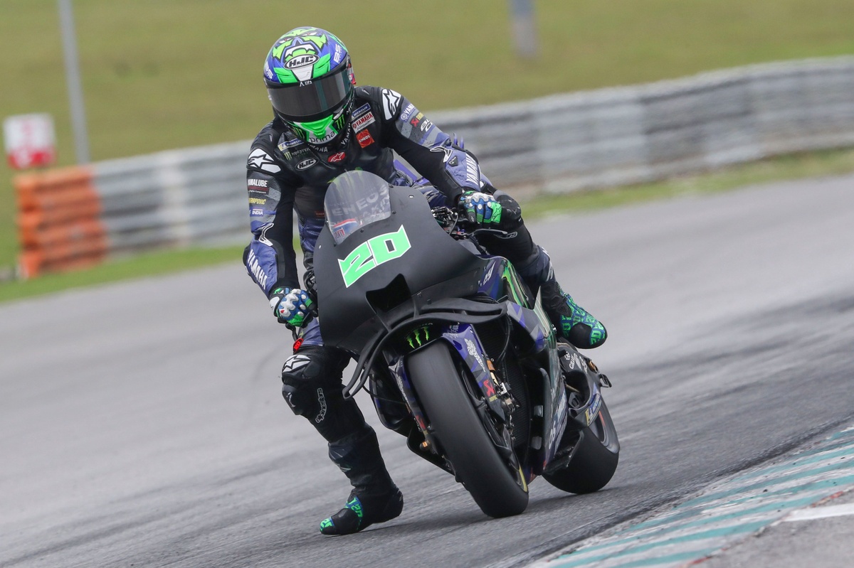 Quartararo brille au test MotoGP de Sepang malgré l-accident de Martin