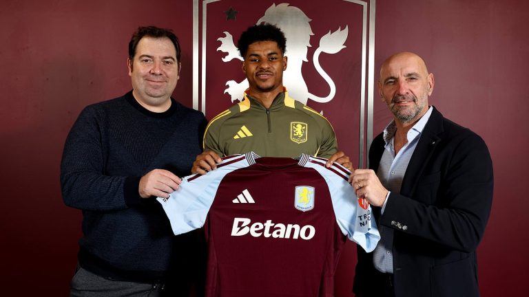 Rashford quitte Manchester United pour Aston Villa - détail du transfert