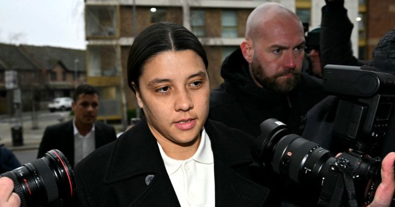 Sam Kerr acquittée des accusations de harcèlement raciste