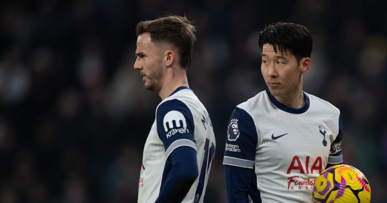 Son Heung-min défend James Maddison face à Roy Keane