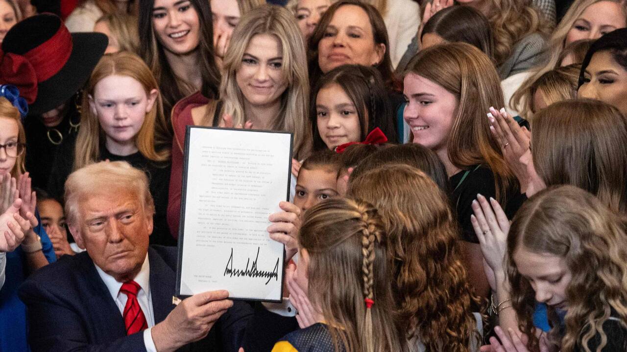 Trump attaque les athlètes transgenres dans le sport féminin