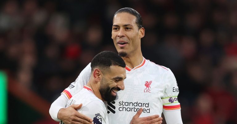 Van Dijk appelle Salah à prolonger son contrat avec Liverpool