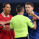 Van Dijk critique l-arbitre après la bagarre au Goodison Park