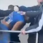 Violence au football non-ligue - un joueur attaqué par des fans