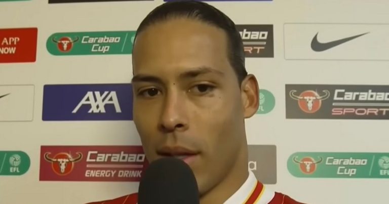 Virgil van Dijk promet que Liverpool apprendra de ses erreurs