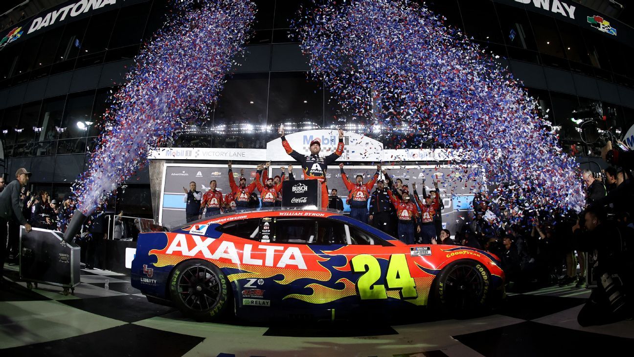 William Byron remporte le Daytona 500 pour la deuxième fois