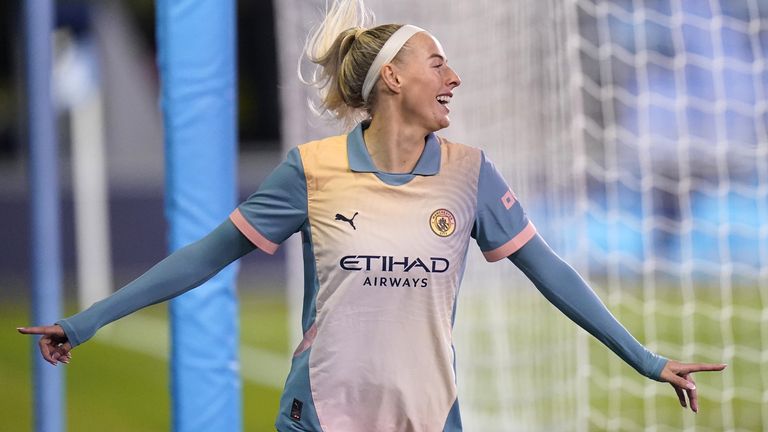 Chloe Kelly a donné un avantage précoce à Manchester City lors d'un match