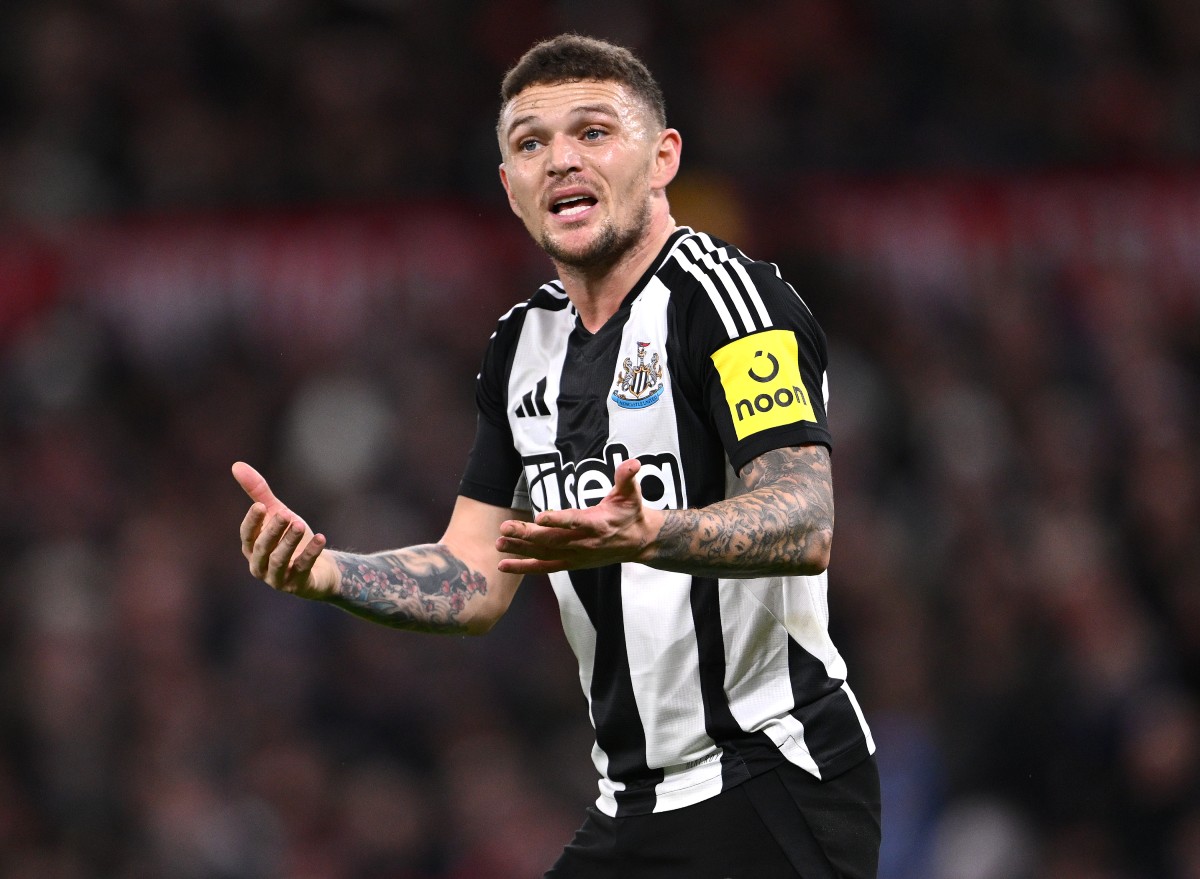 Kieran Trippier en action pour Newcastle United