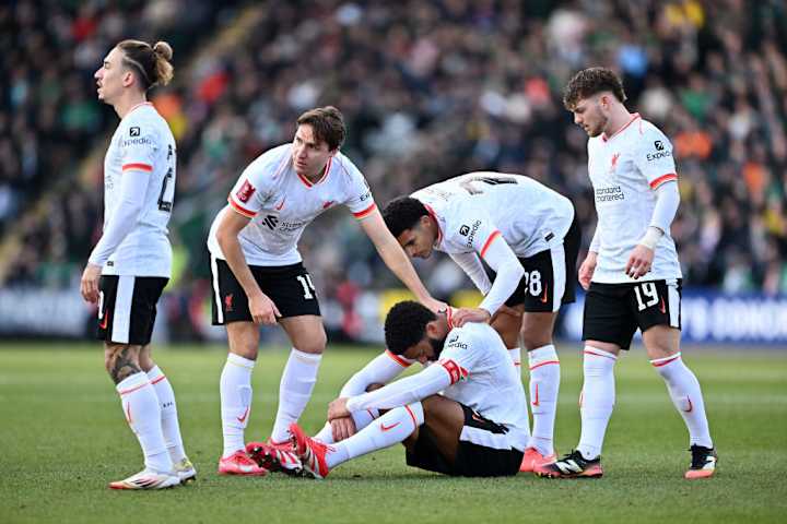 Joe Gomez, Kostas Tsimikas, Federico Chiesa, Jarell Quansah