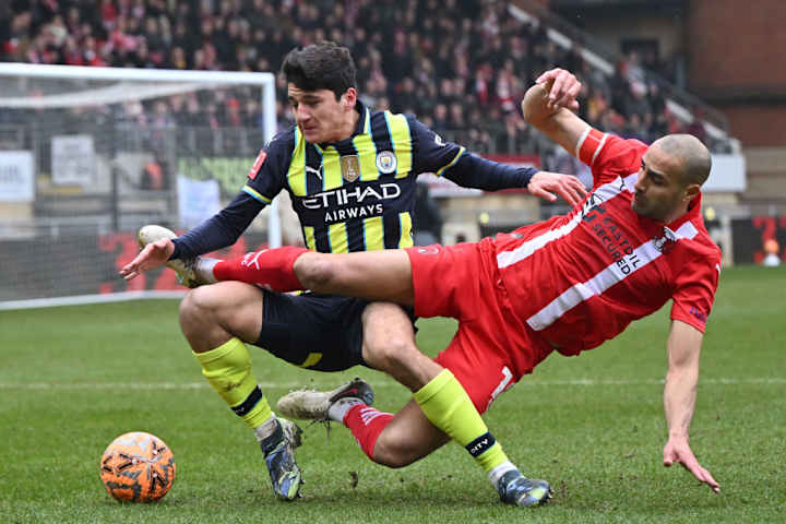 Man City face à Leyton Orient