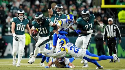 Les Philadelphia Eagles contre les Los Angeles Rams