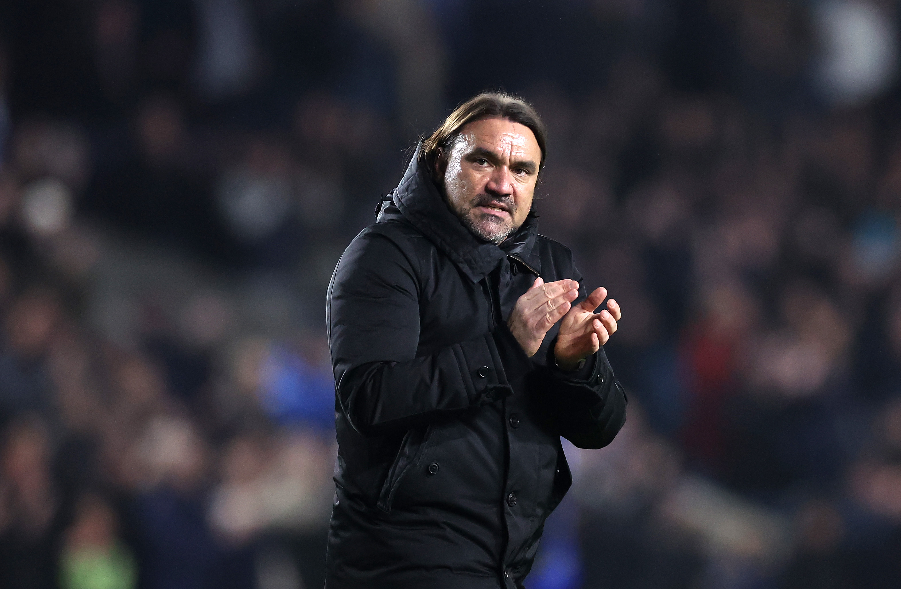 Daniel Farke applaudit les fans de Leeds