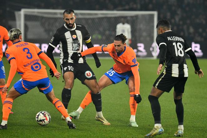 Adrien Rabiot a signé l’un des deux buts de l’OM au stade Raymond-Kopa à Angers.