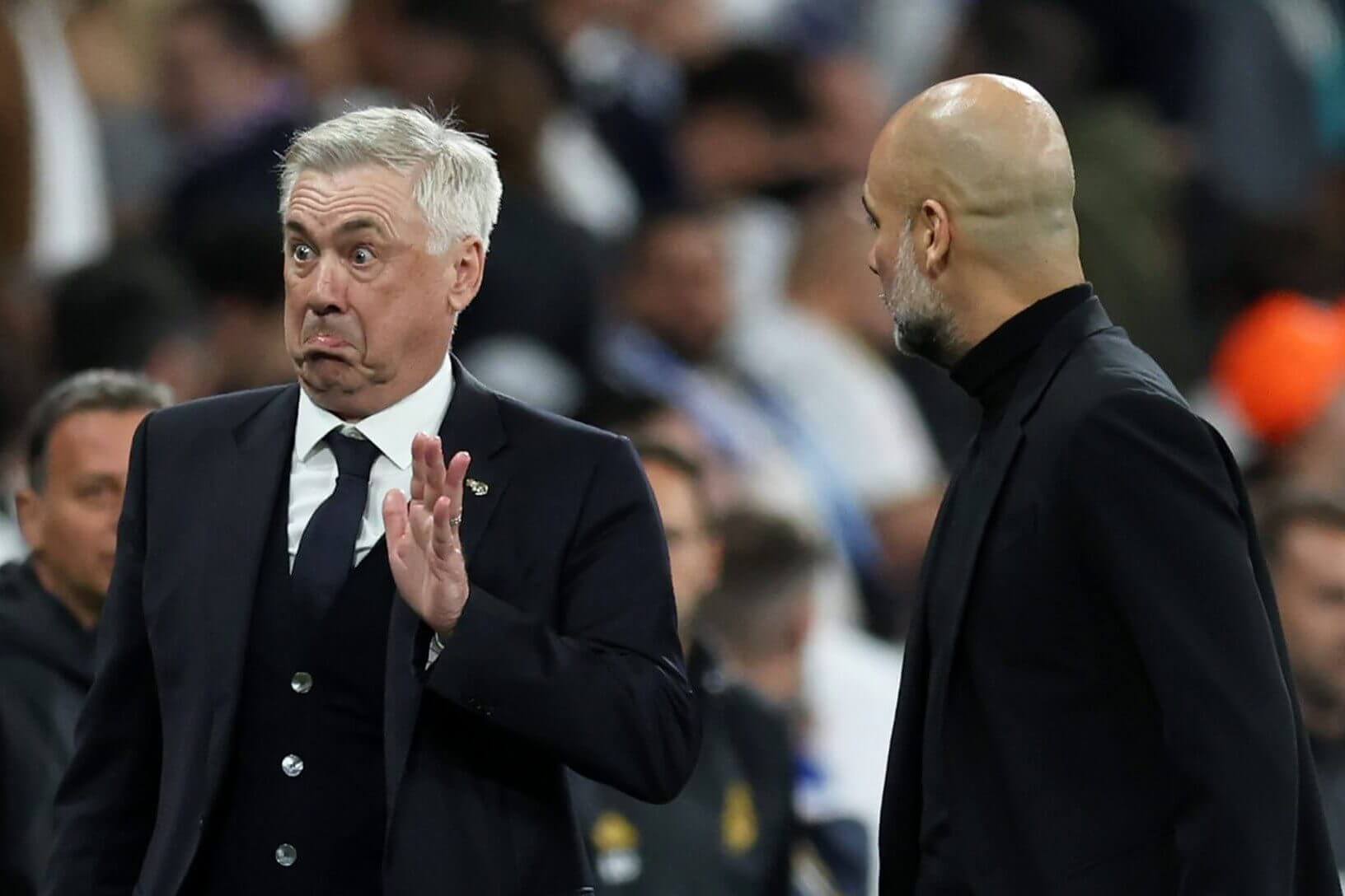 Guardiola et Ancelotti