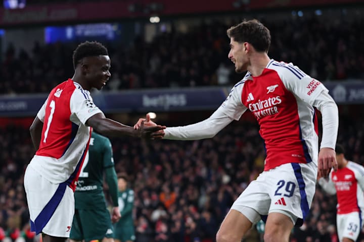 Kai Havertz, Bukayo Saka