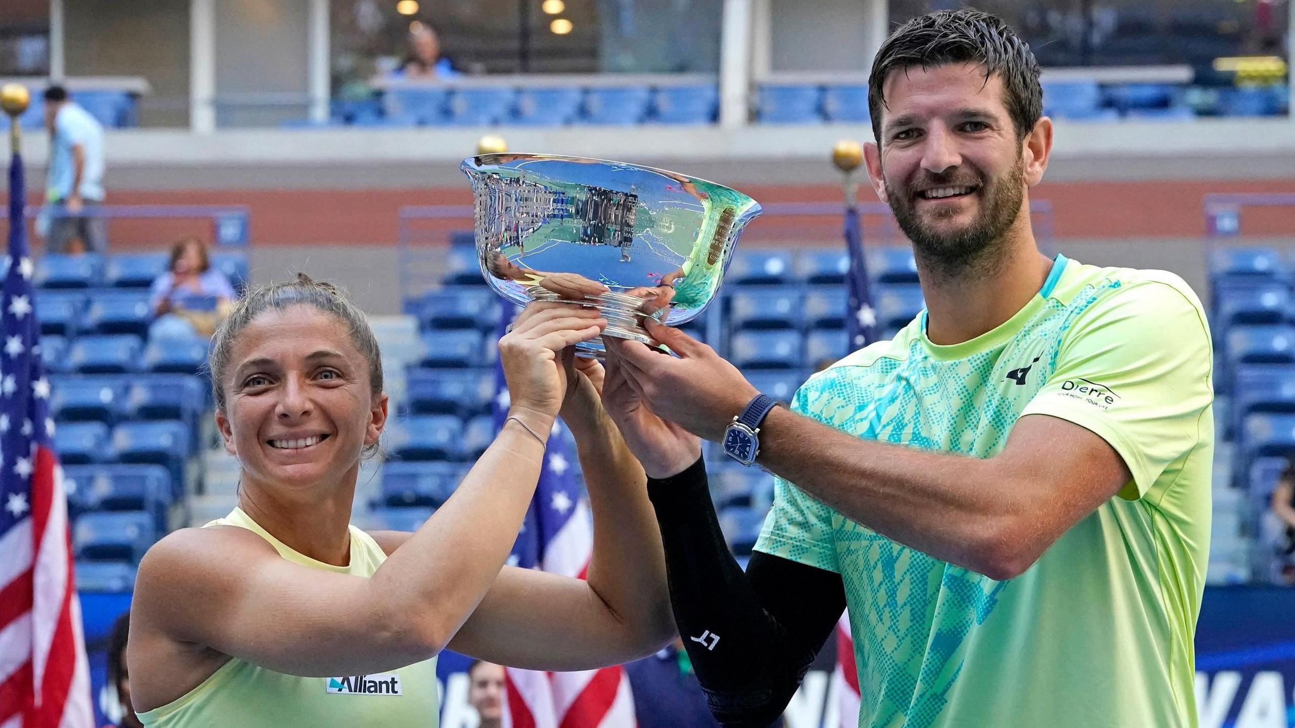 Sara Errani et Andrea Vavassori remportent le titre de doubles mixtes de l'US Open