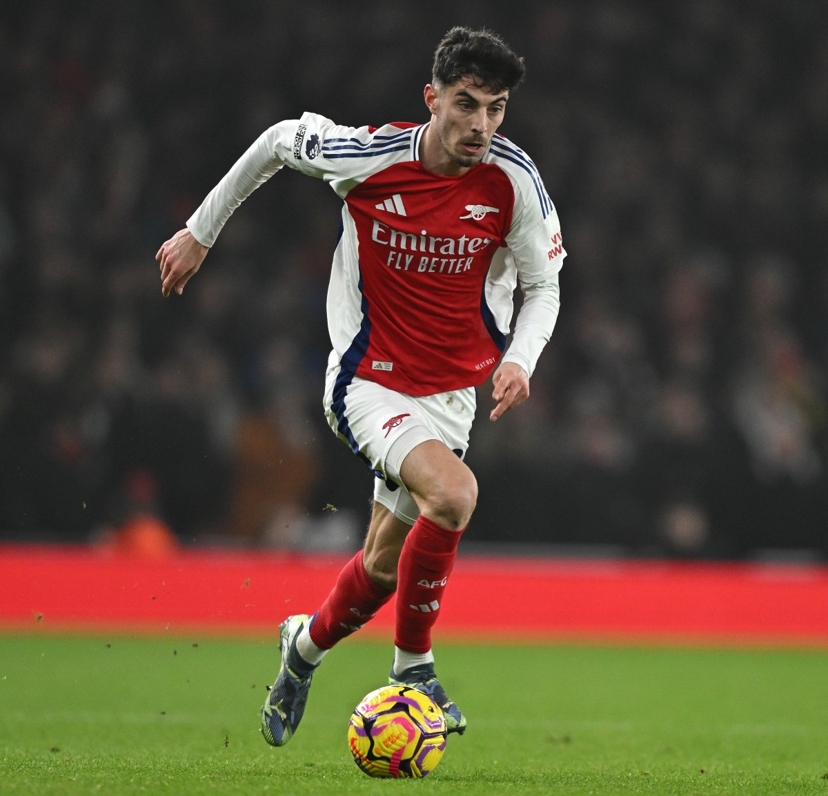 Kai Havertz en action pour Arsenal