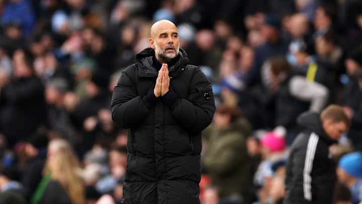 Pep Guardiola ne nourrit pas de grands espoirs pour son équipe.