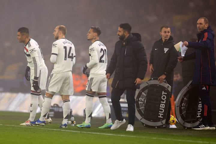 Ruben Amorim, Anthony, Christian Eriksen, Casemiro