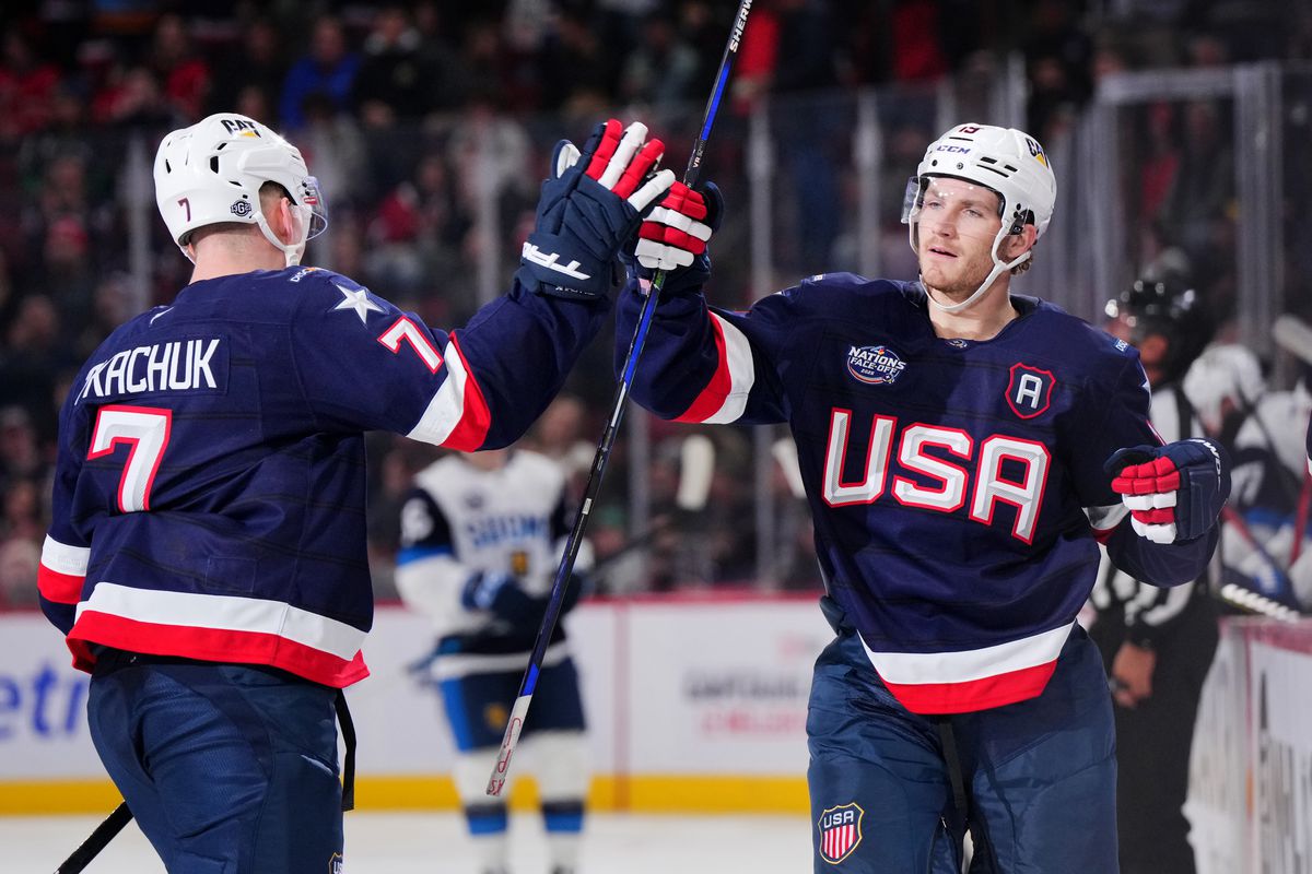 NHL 4 Nations Face-Off - États-Unis contre Finlande