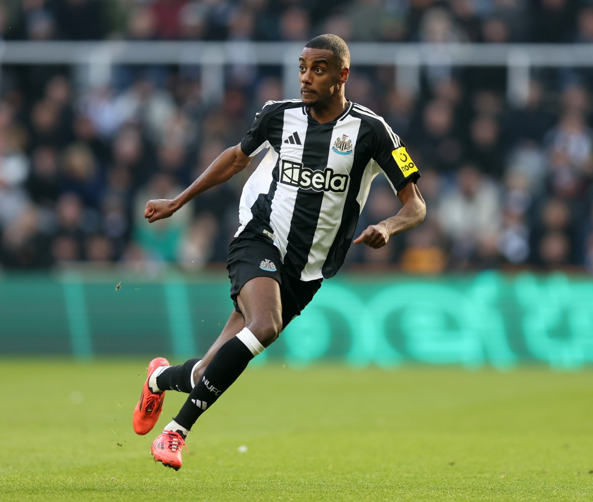 Alexander Isak en action pour Newcastle United