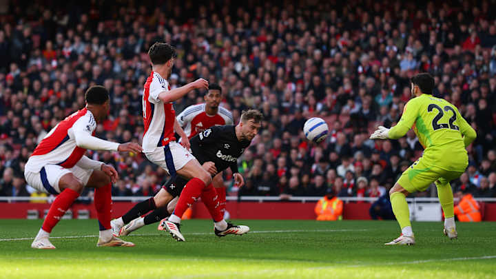 West Ham hand Arsenal their first home defeat in the league this term