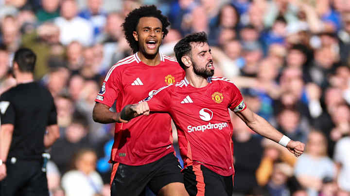 Bruno Fernandes a relancé Man Utd contre Everton