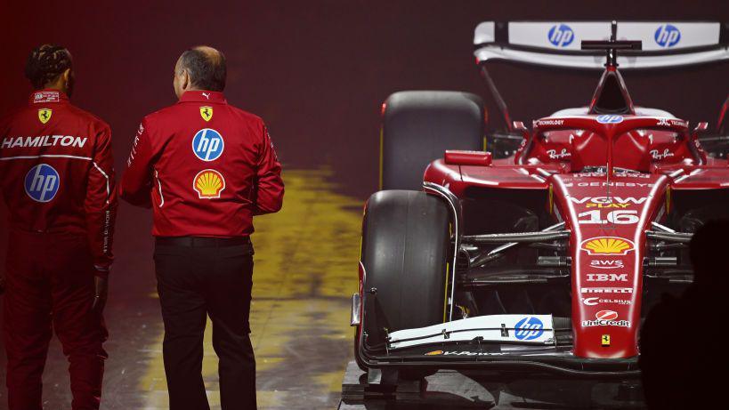 Lewis Hamilton et Frédéric Vasseur