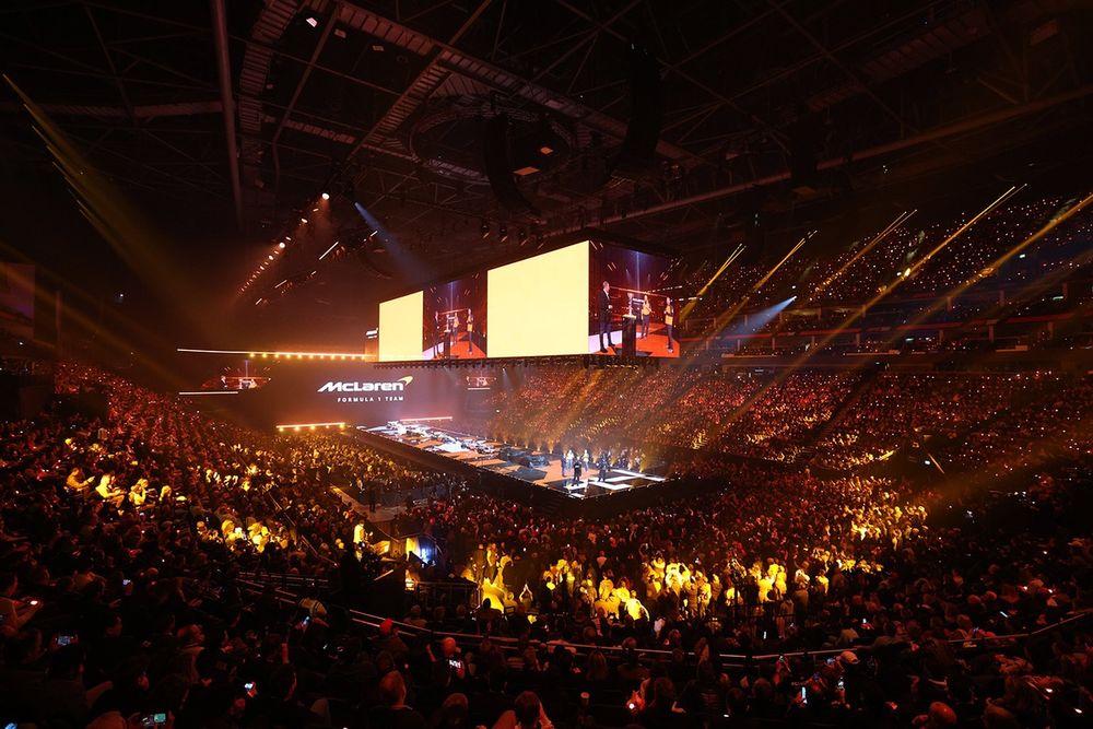 Ambiance dans l'O2 Arena