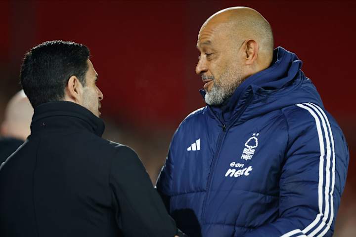 Nuno Espirito Santo et Mikel Arteta