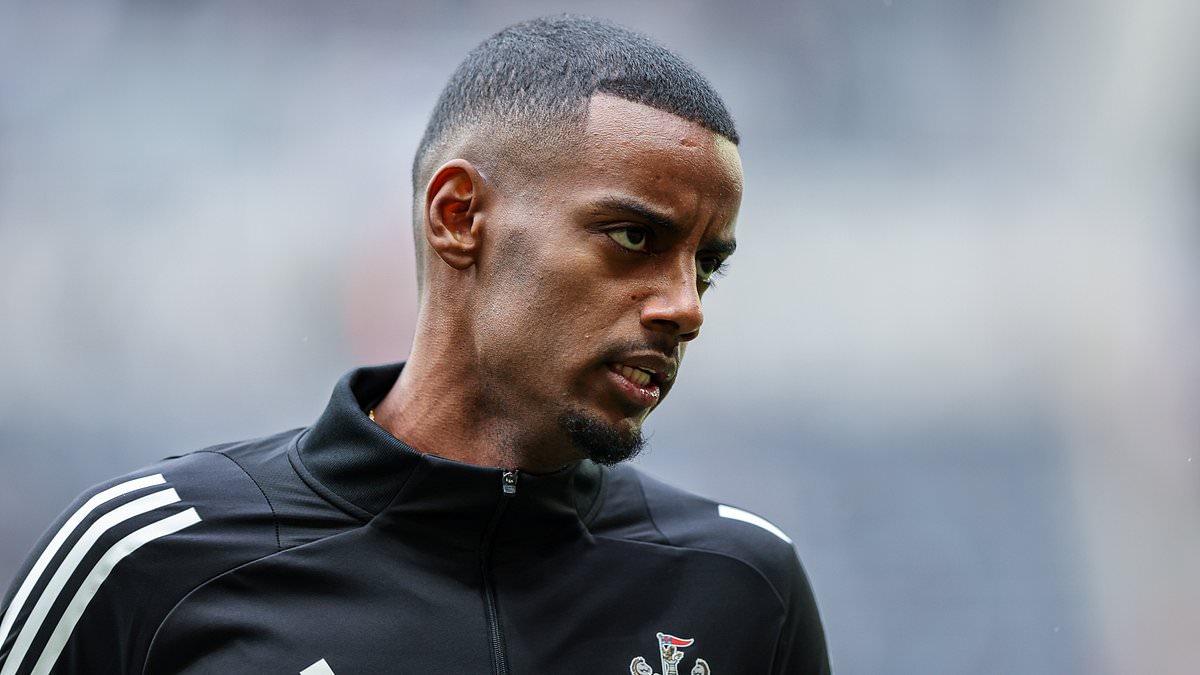 Alexander Isak forfait pour Newcastle contre Liverpool