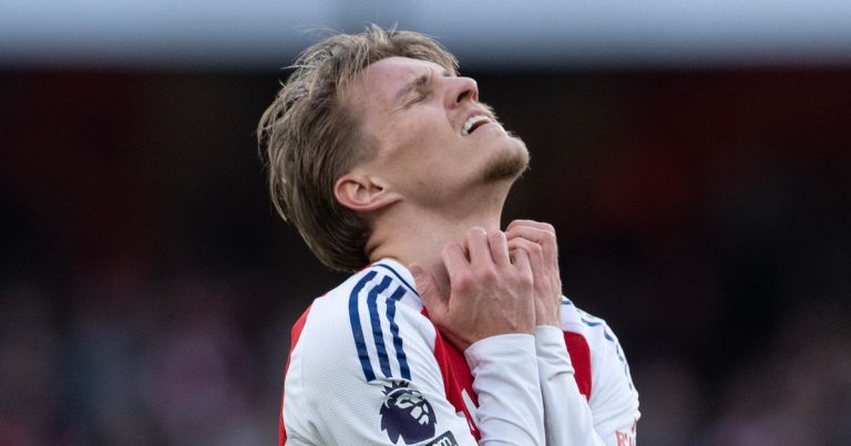 Arsenal - Odegaard blâme l-attaque après la défaite contre West Ham