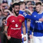 Bruno Fernandes en altercation à la mi-temps contre Everton