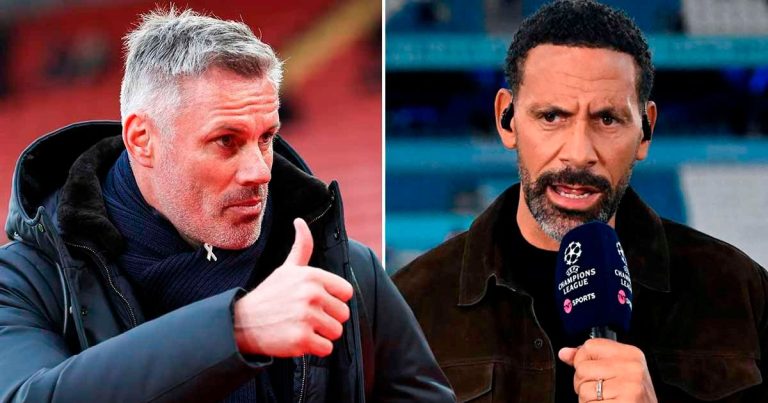 Conflit Carragher-Ferdinand - AFCON et commentaires controversés