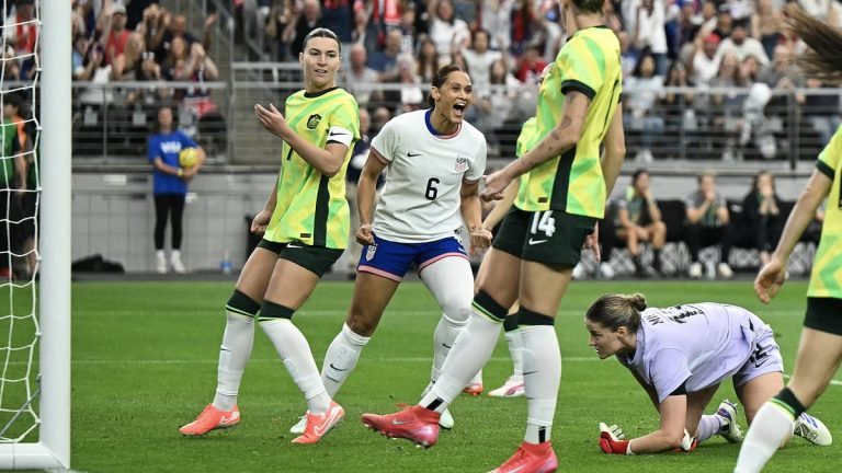 Défaite des Matildas contre les États-Unis en SheBelieves Cup