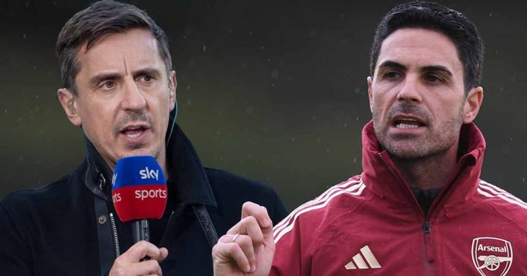 Gary Neville critique le mercato d-Arsenal et ses conséquences