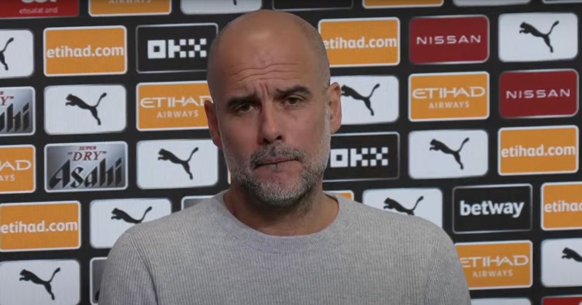 Guardiola admet que son poste à Man City est en danger