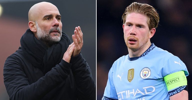 Guardiola explique le choix de laisser De Bruyne sur le banc