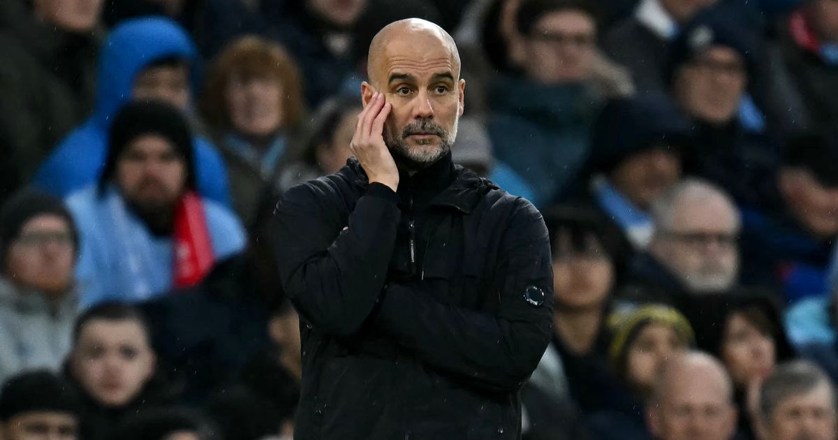 Guardiola face à la chute de Manchester City derrière Liverpool